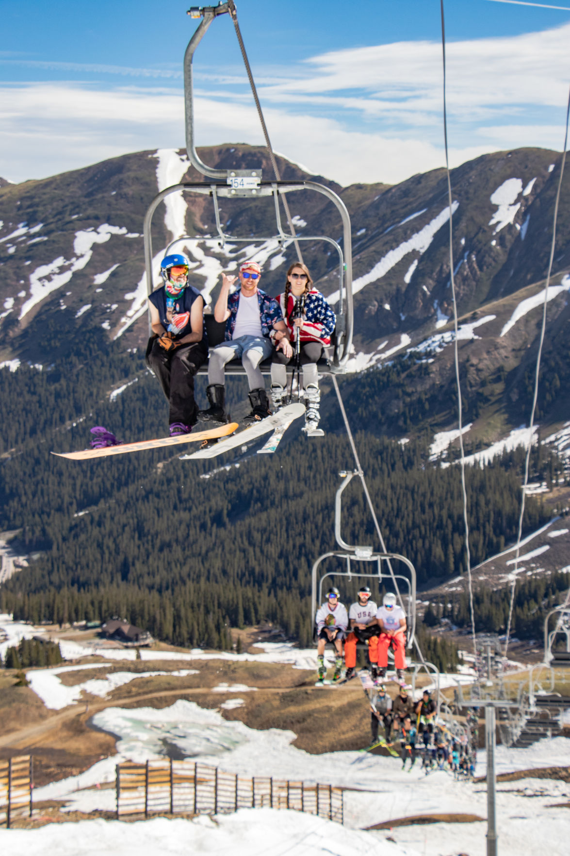 4th of July Skiing at Arapahoe Basin